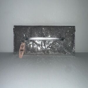Victoria Secret Elegant Silver Clutch Bag